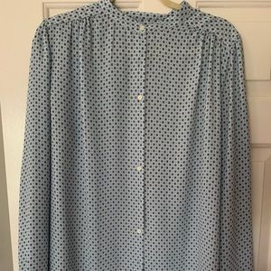 LOFT button up blouse